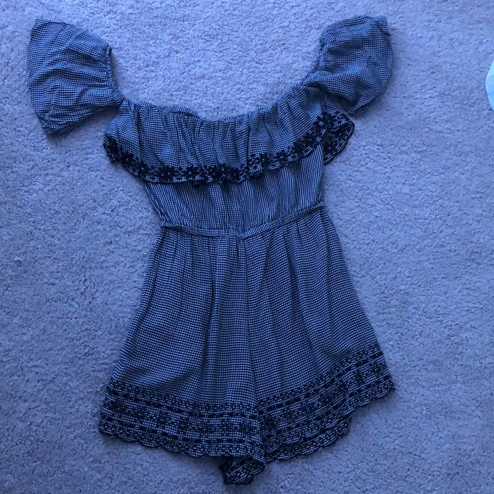 One piece shirt with shorts